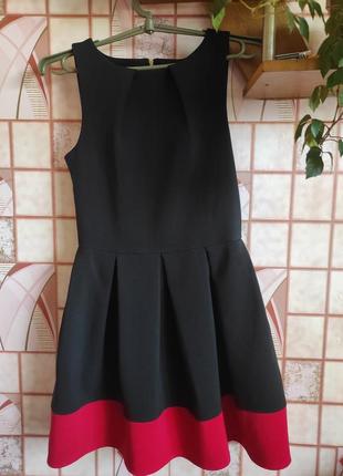Платье с карманами колор блок, от closet