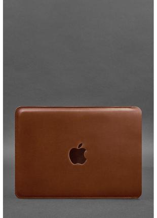 Кожаный чехол для MacBook Air/Pro 13'' Светло-коричневый