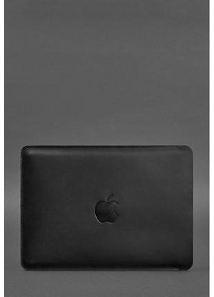 Кожаный чехол для MacBook Pro 15''-16'' Черный