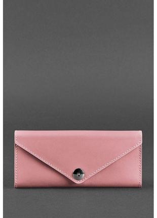 Женский кожаный кошелек Керри 1.0 розовый