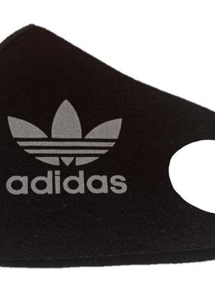 Маска пита многоразовая защитная черная adidas