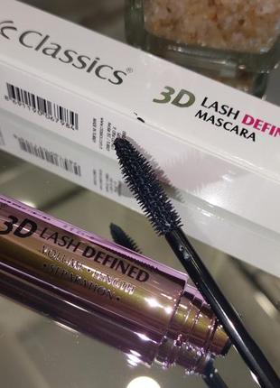 Туш для вій  golden rose 3д classics 3d lash defined