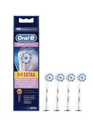 Комплект 4 насадки Sensi UltraThin для електричної щітки Oral-B