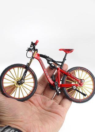 Подарунок велосипедисту модель гірського велосипеда 1:10
