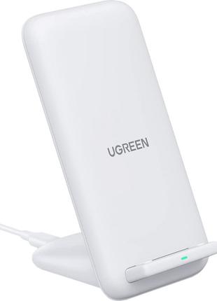 Беспроводное зарядное устройство подставка Ugreen QI для быстр...