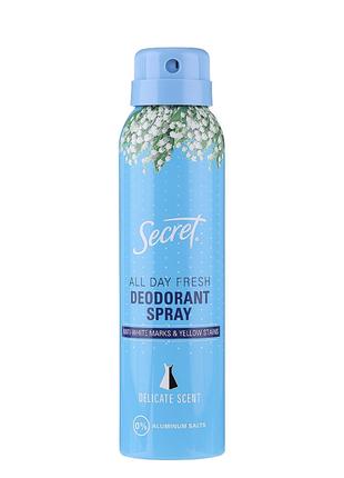 Дезодорант аэрозольный Secret delicate Deodorant Spray
