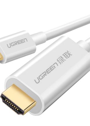 Кабель Ugreen USB Type-C to HDMI с позолоченными коннекторами ...