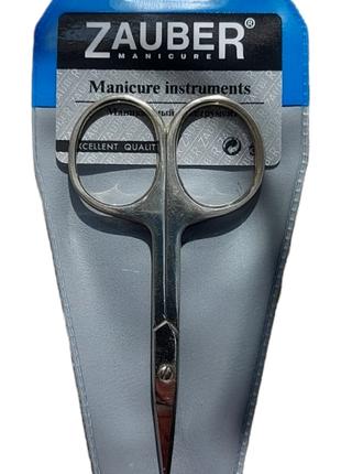 Маникюрные ножницы для ногтей 22 мм. прямые Zauber Большие кол...