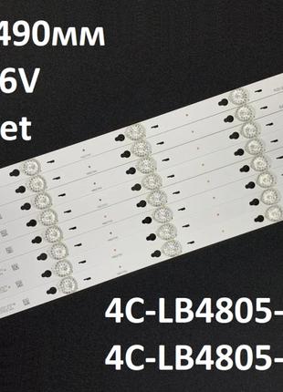 LED підсвітка TV 28" 5-led 490mm. 6V. LED-28D1070 20150918 342...