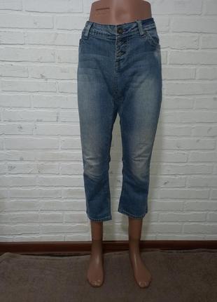 Женские укороченные штаны джинсы капри бриджи
