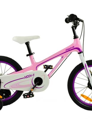Велосипед RoyalBaby Chipmunk MOON 16", Магний, OFFICIAL UA, ро...