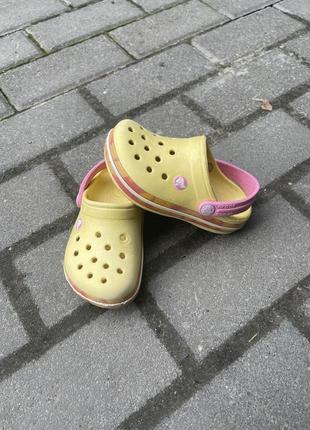 Кроксы crocs оригинал с6-7