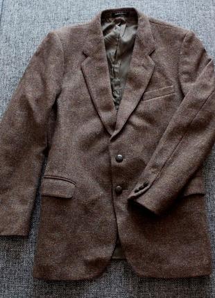 Пиджак st michael harris tweed wool jacket оригинал