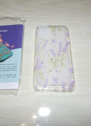 Чехол zorrov для iphone 11 pro лаванда lavender дизайнерские ч...