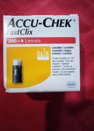 Ланцеты accu-chek fastclix упаковка (200 шт)