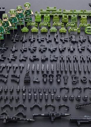 Фігурки чоловічки військові спецназ цсо альфа +зброя до лего lego