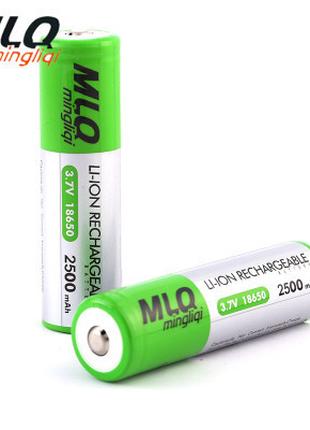 Аккумулятор мощный MLQ 18650 емкость 2500 mAh Li-Ion 3.7 V