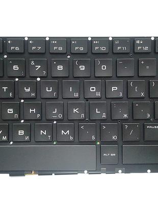 Клавиатура для ноутбуков HP Omen 15-CE Series черная без рамки...