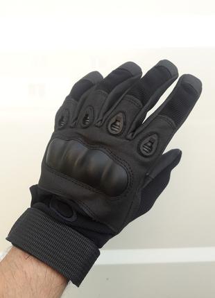 Тактичні рукавиці mod Mehaniks Black літні текстиль із захисто...