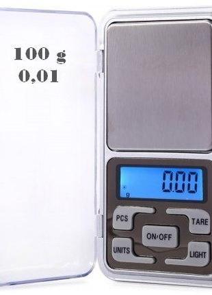 Ювелірні електронні ваги Domotec MS-1728 від 0.01 до 100 г