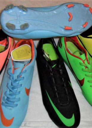Бутсы копы Nike синтетика детские подростковые Дёшево