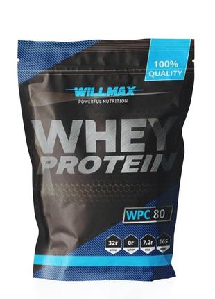 Протеин Willmax Whey Protein 80, 920 грамм Лесные ягоды