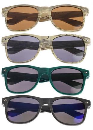 Распродажа солнцезащитные очки-вайфареры под дерево зебрано
