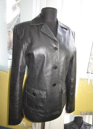 Женская кожаная куртка - пиджак s.oliver. лот 912