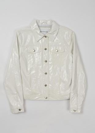 Calvin klein jeans patent leather jacket  жіноча куртка jwh013589