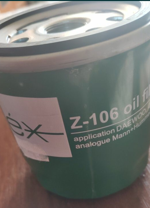Масляный фильтр Zollex Z-106 Daewoo Lanos
