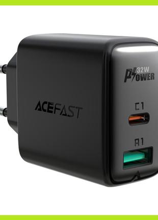 Зарядное устройство c быстрой зарядкой ACEFAST A5 PD32W(USB-C+...