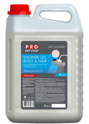 Гель для душа PRO service для тела и волос Soft 5 л (482307162...