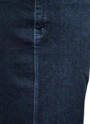 Джинсовая юбка юбка по фигуре темно-синий деним размер uk10