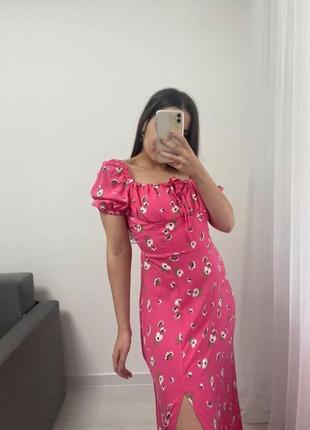 Нове плаття сукня літнє рожеве розмір м 12 38
