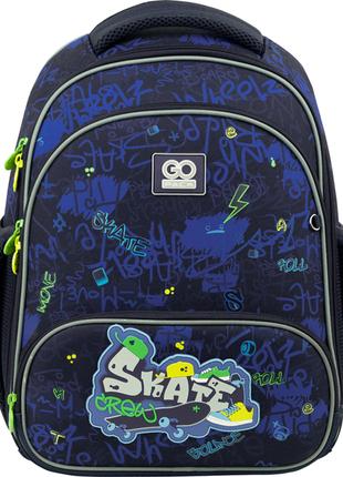 Рюкзак GoPack Education каркасный Skate Crew GO22-597S-4