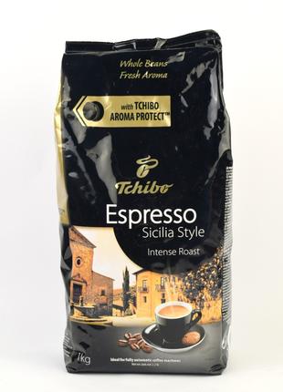 Кофе в зернах Tchibo Espresso Sicilia Style 1 кг Германия