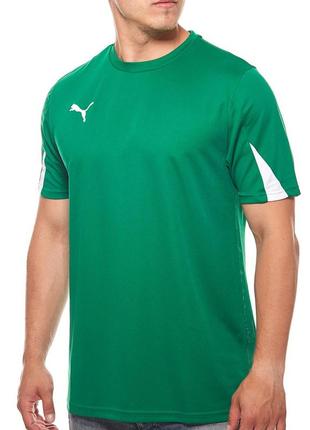 Футболка спортивная мужская puma t-shirt team 701269 05 (зелен...