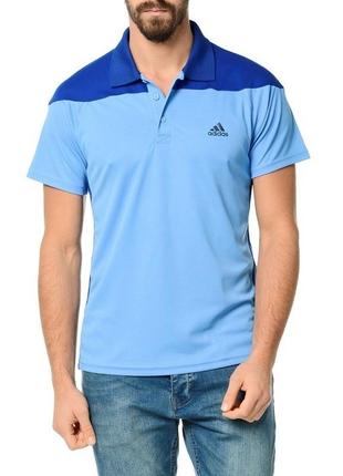 Футболка поло спортивна чоловіча adidas base 3s polo s21964 (з...