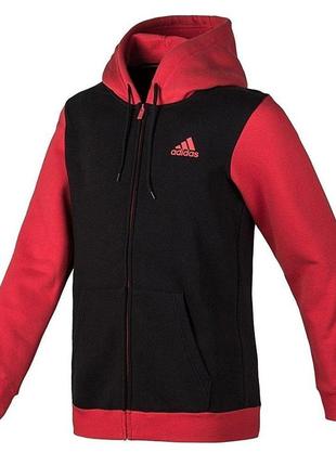 Толстовка спортивная мужская adidas attack hoodie aa7637 (черн...