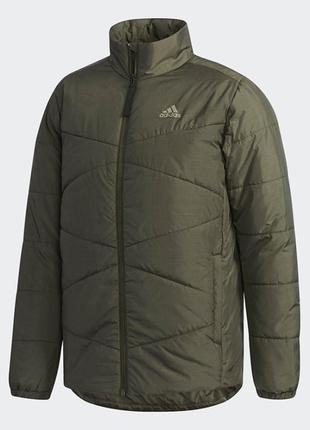Куртка спортивна adidas bsc ins jacket cz0618 (хакі, чоловіча,...