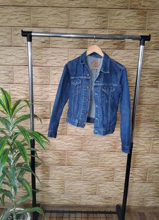 Вінтажна джинсовка 70-80р джинсова куртка