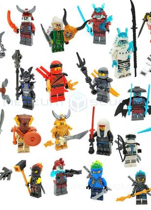 Конструктор фигурки человечки ниндзяго Ninjago для лего