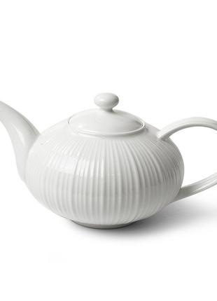 Заварочный чайник Fissman ELEGANCE WHITE 1000 мл (9351)