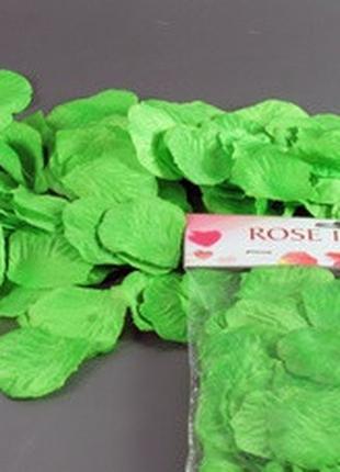 Лепестки роз Зеленый / Лепестки роз Зеленый 3x2x1 см