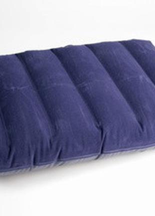 Подушка надувная цвет синий / Подушка надувная цвет синий 41x2...