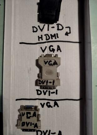 Vga hdmi та інші перехідники