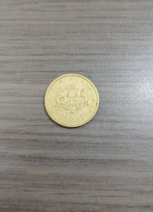 Монета 10 евро центов 2014