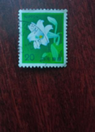 Почтовая марка Японии
