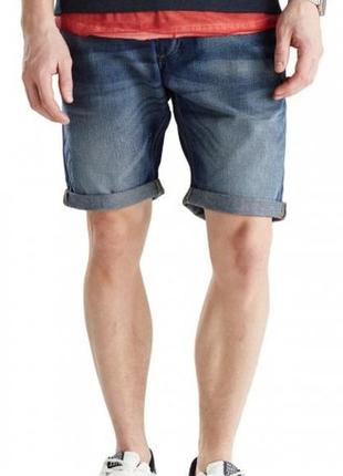 Стильные джинсовые шорты jack&jones rick originals denim shorts