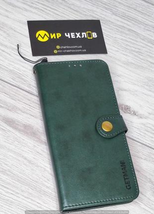 Чохол Xiaomi Mi Note 10 Lite книжка Getman зелений